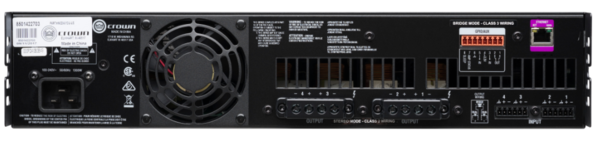 CDI4X1200 4 CHANNEL POWER AMPLIFIER 1200W PER CHANNEL 70V 100V, 4/8OHM, DIGITAL SIGNAL PROCESSING